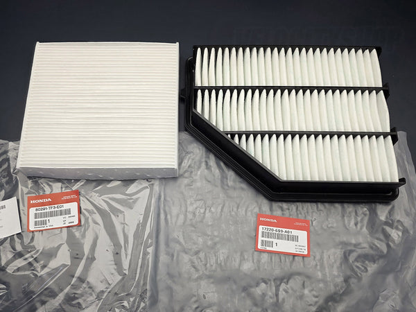 OEM Air Box Filter and Cabin Filter for 2022-2025 TLX Type-S 3.0T V6 Turbo