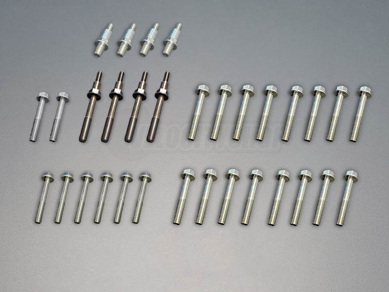 OEM B-Series VTEC Cam Cap Bolts and Valve Cover Studs 32pcs set