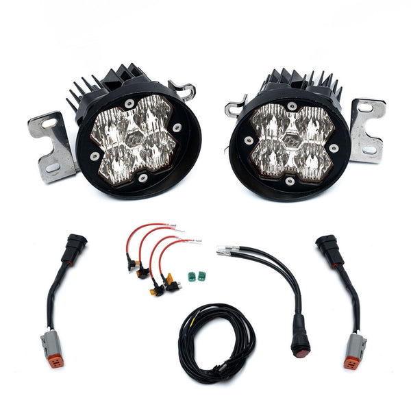 Baja Designs Squadron-R 2.0 Sport Clear Fog Kit for Toyota 4Runner, Tacoma & Tundra
