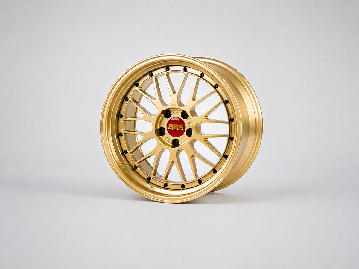 BBS LM 19x10 F1 Championship Edition Gold forged wheel 5x114.3 ET22