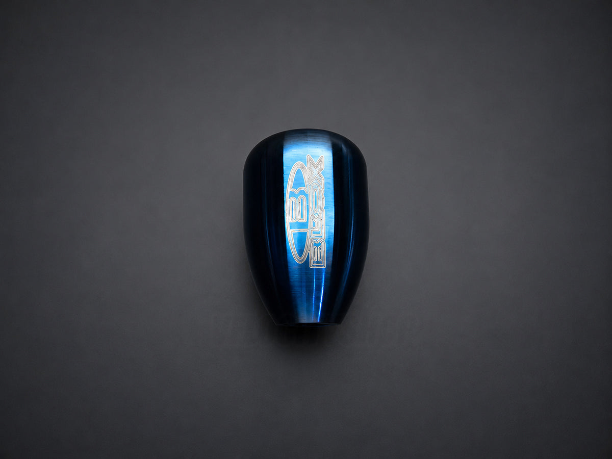BLOX Racing BXAC-00219 6-speed Torch Blue weighted stainless steel shift knob 10x1.25mm