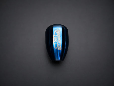 BLOX Racing BXAC-00219 6-speed Torch Blue weighted stainless steel shift knob 10x1.25mm