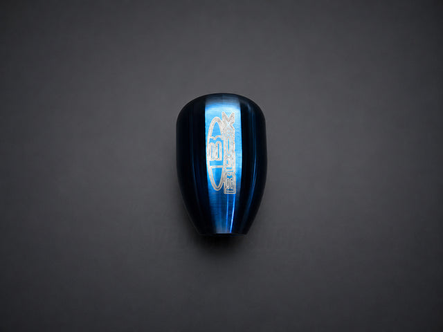 BLOX Racing BXAC-00219 6-speed Torch Blue weighted stainless steel shift knob 10x1.25mm