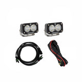 Baja Designs 447720 S2 Sport dual reverse light kit with two LED pods and wiring harnesses