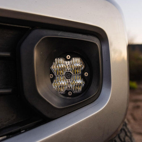 Baja Designs Squadron-R 2.0 Sport clear fog light kit installed Toyota Tundra