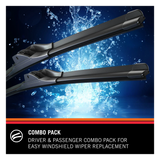 K&N 22 inch and 20 inch windshield wiper blades