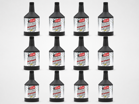 Red Line 42304 10W30 full synthetic motorcycle oil 12 quart case