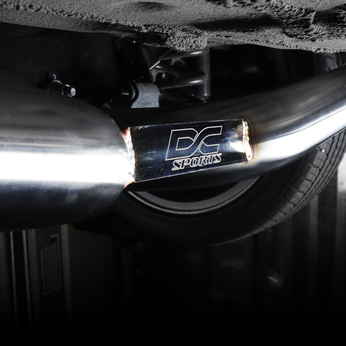 DC Sports Stainless Exhaust System 3 inch Piping for 22-24 Civic Si and 23-24 Integra Base A-Spec