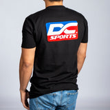 Black DC Colored Logo T-Shirt.
