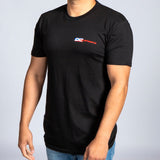 Black DC Colored Logo T-Shirt.