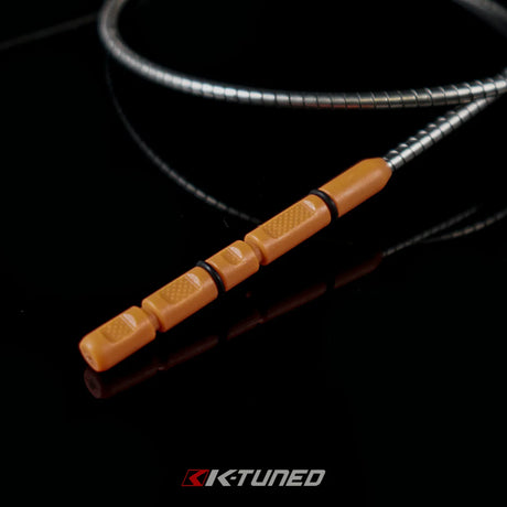 K-Tuned Billet Black Dip Stick Oil End
