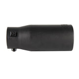 DC Sport Black Universal Bolt On Exhaust Tip 2.875 inch Inlet | 3.75 inch Outlet