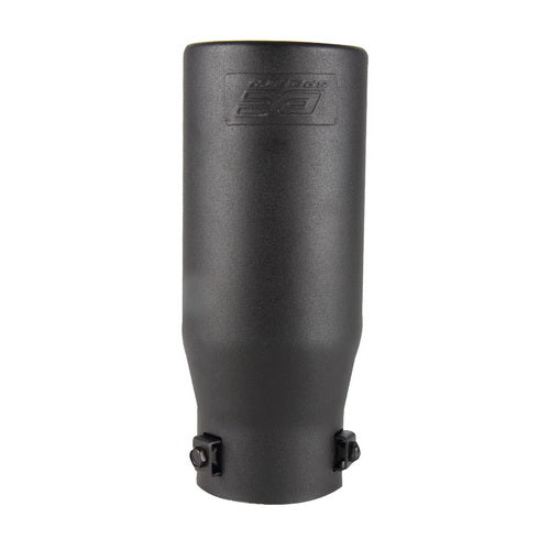 DC Sport Black Universal Bolt On Exhaust Tip 2.875 inch Inlet | 3.75 inch Outlet