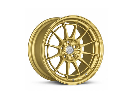 Enkei NT03+M 18x9.5 5x100 +40 Gold multi-spoke performance wheel
