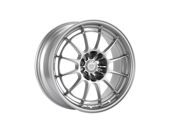 Enkei NT03+M 18x9.5 5x100 +40 F1 Silver Wheel