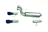 Gibson 2024 Ford F150 5.0L Black Elite Stainless Steel Split Rear Exhaust
