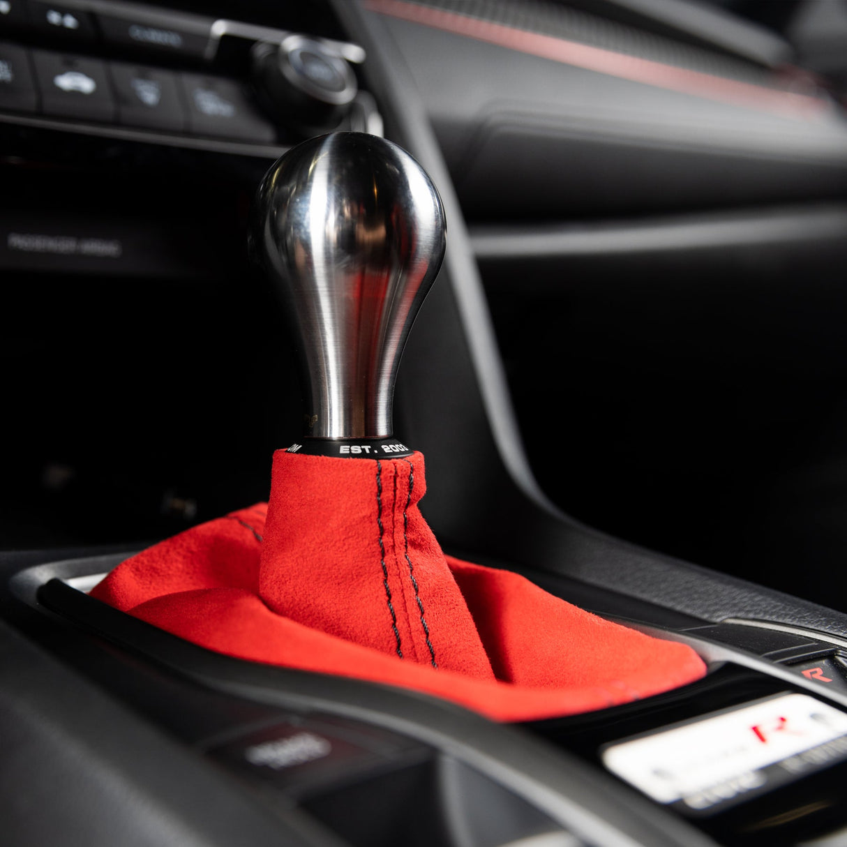 Hybrid Racing Alcantara Shift Boot for 10th Gen 2016-2020 Civic | Type R | Si