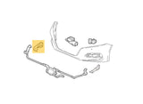 OEM Right Side Radar Bracket for 10th Gen Honda Accord Diagram