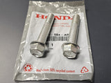 Genuine OEM Honda Acura rear lower shock bolt set for RSX and Civic