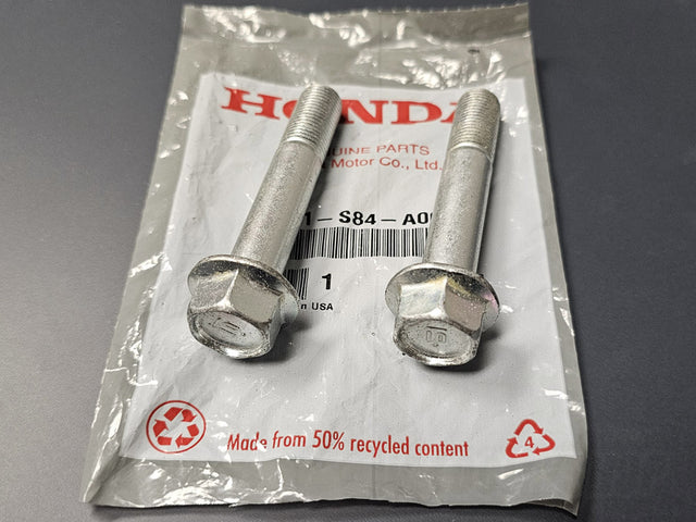 Genuine OEM Honda Acura rear lower shock bolt set for RSX and Civic