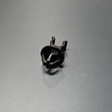 OEM Honda hood prop rod holder clip – front profile on white background