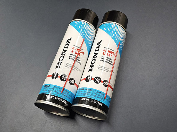 Honda Silicone Spray Aerosol — 2-Pack (All-Purpose Lubricant)