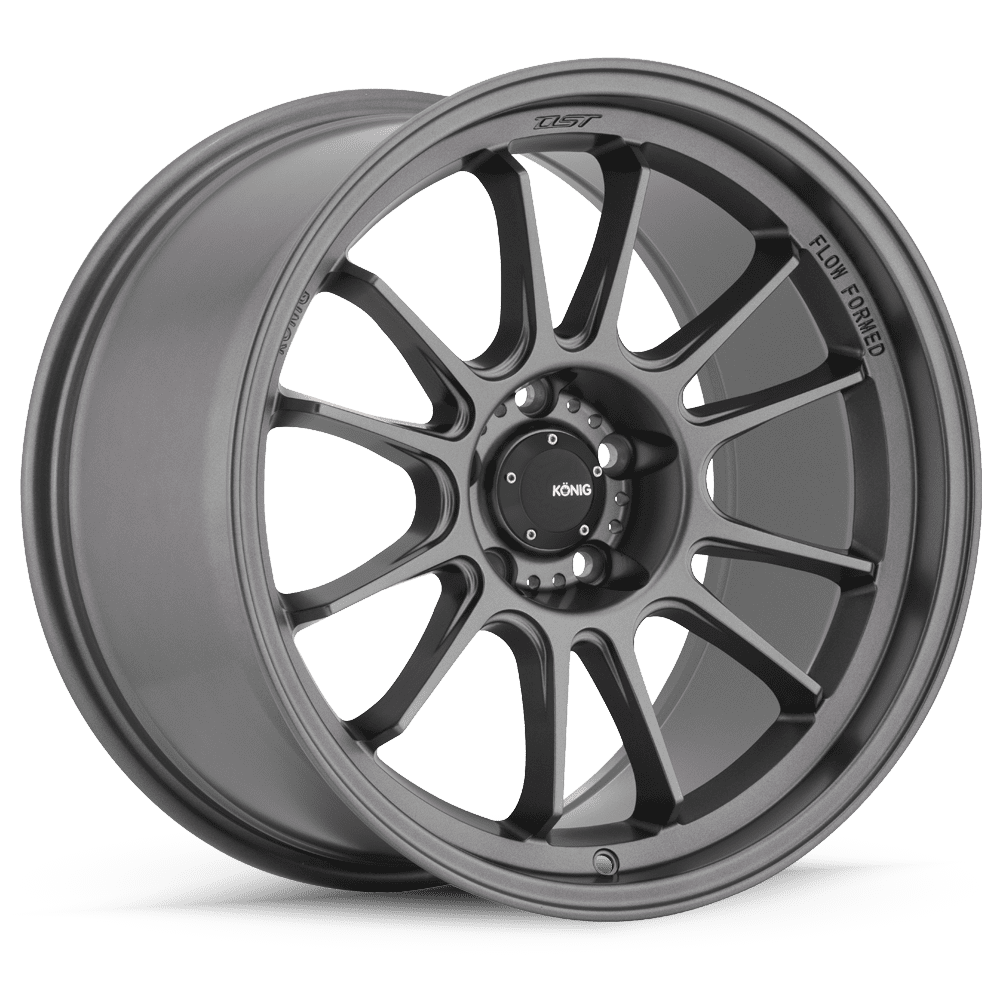 Konig Hypergram 17X9 5X112 ET42 Matte Grey Flow Formed