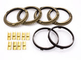 SYN-TR3650C-BFP 1-5-R Carbon Synchro + Bronze Fork Pad Set | SYN-TR3650C-BFP