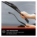 K&N Edge all-weather wiper blades with treated rubber