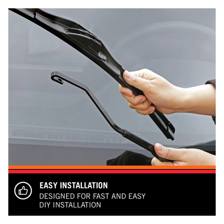 K&N Edge all-weather wiper blades with treated rubber