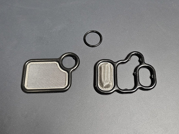 OEM K-Series VTEC Spool Valve strainer gasket, Oil Pressure Switch O-Ring, and VTC Strainer Kit K20A2 K20A3 K20Z1 K20Z1 K24A2/4