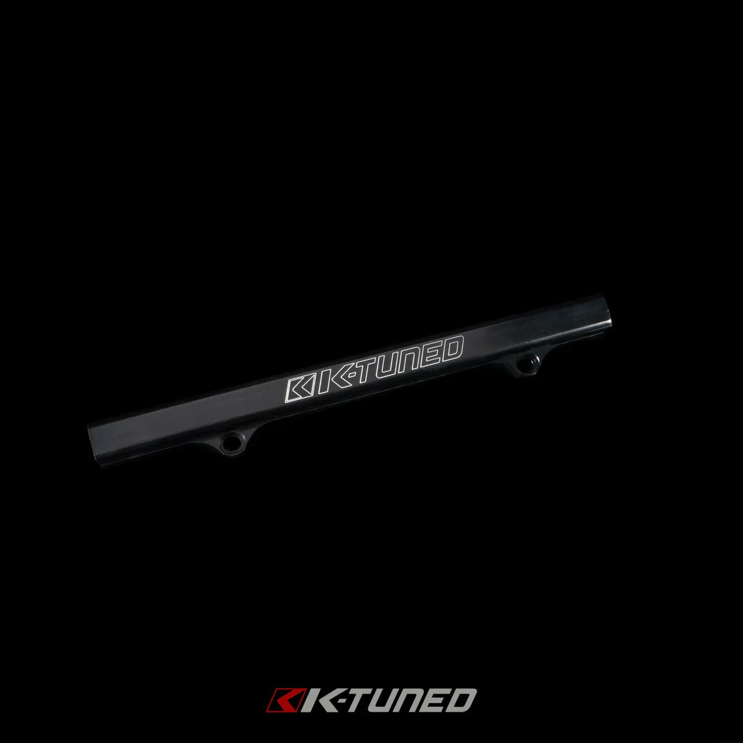 K-Series Fuel Rail (Black) w/ Center Mount Gauge and  IAA