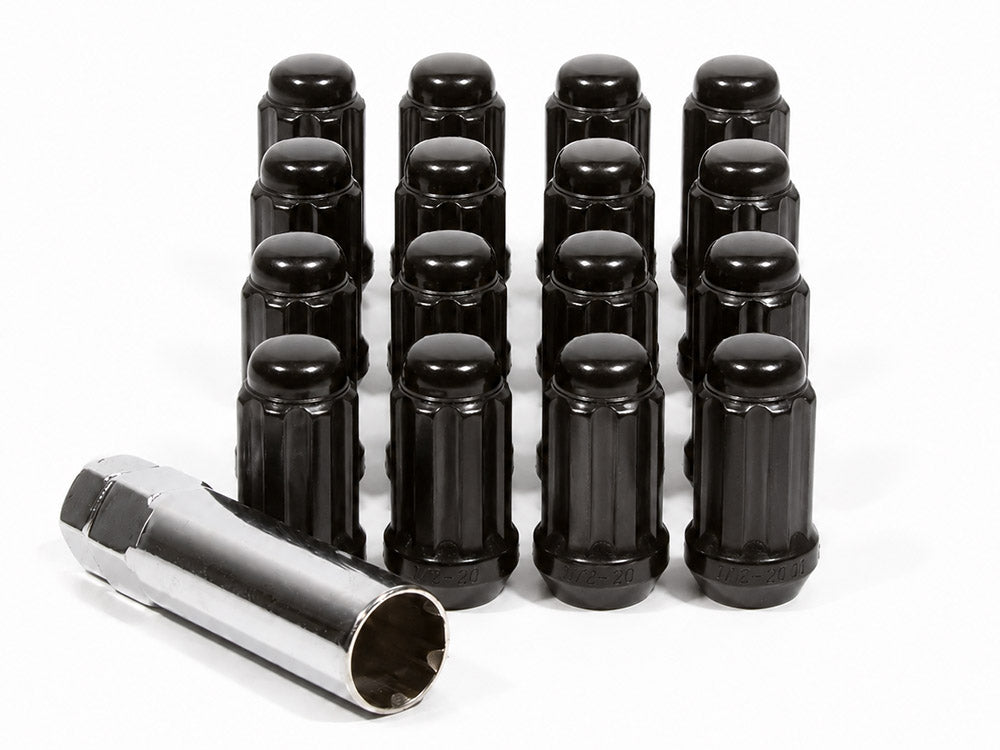 Method LK-S10125-34-16B black M10x1.25 4-lug UTV lug nut kit with 16 nuts