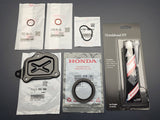 Genuine OEM Honda Acura K24 timing chain cover reseal kit with Hondabond