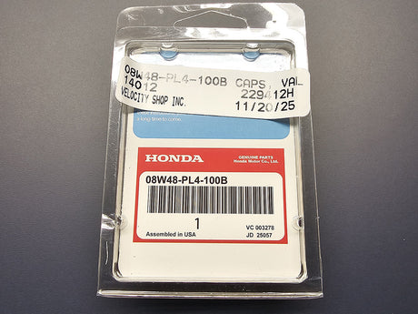 Genuine OEM Honda Civic Si valve stem caps part number label