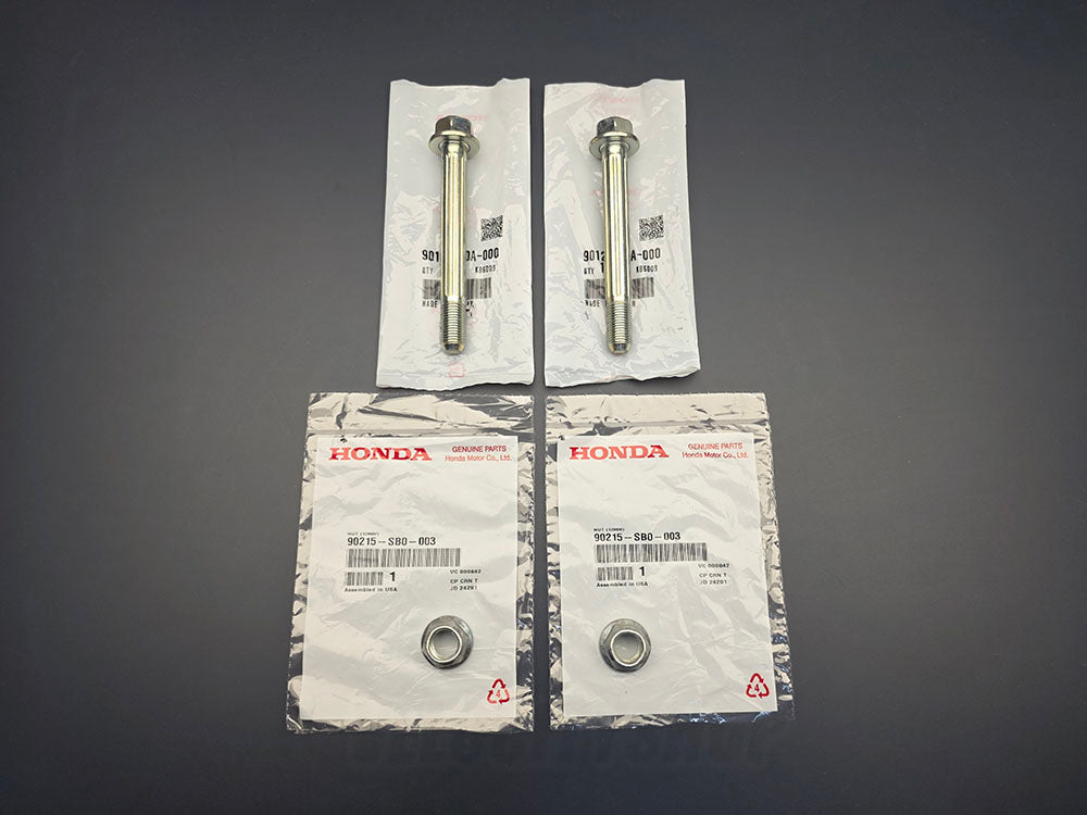 Genuine OEM Honda Acura front shock fork lower bolt and nut kit for Accord Prelude TSX