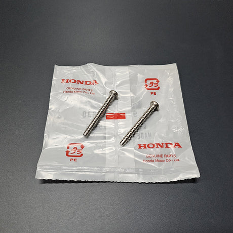OEM 94-01 Integra Front Turn Signal Light Screws Set (2-pieces) Honda Packaging