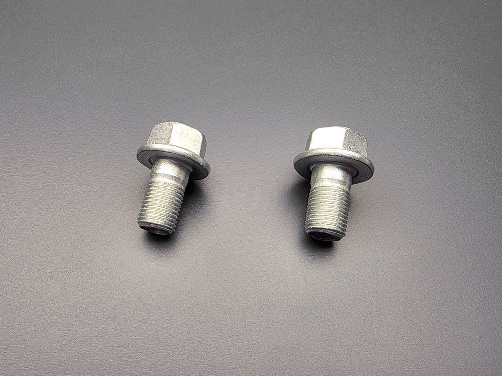 Front caliper bracket bolts one side only Honda Acura