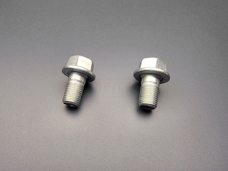 Front caliper bracket bolts one side only Honda Acura