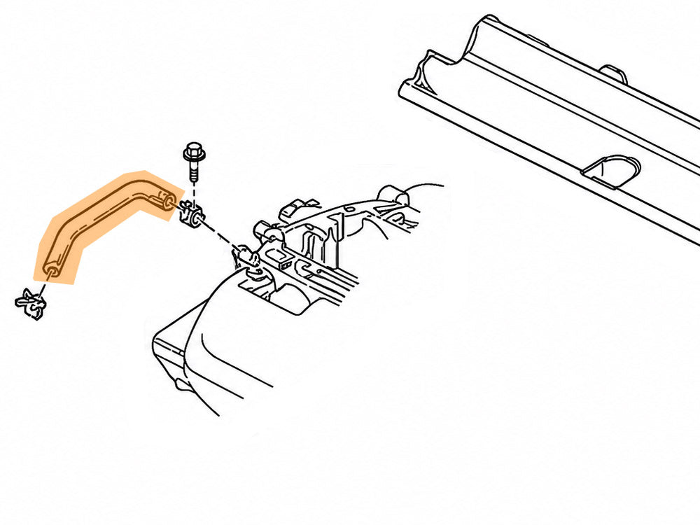 OEM Honda Acura PCV tube Diagram 11856-RCA-A00 for Accord TL Odyssey Pilot MDX V6 3.5L