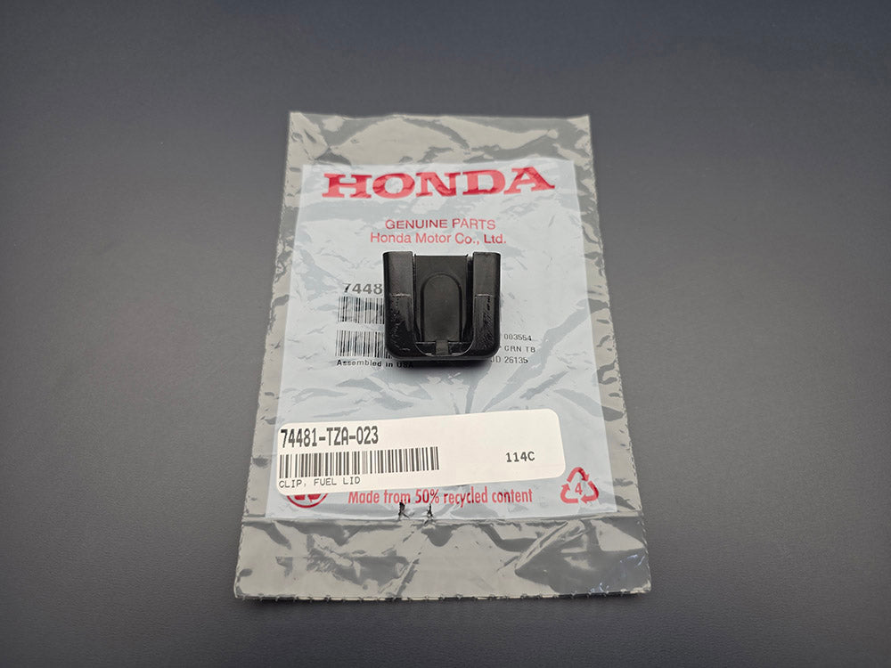 OEM Honda 74481-TZA-023 fuel door clip replacement for Accord Civic CR-V Prelude