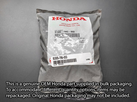 91505-TM8-003 Bumper Clips OEM Packaging Disclaimer