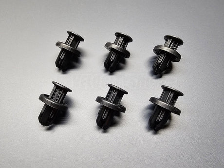 OEM Honda Bumper Clips 91505-TM8-003 20mm flange 10mm stud 6 pieces