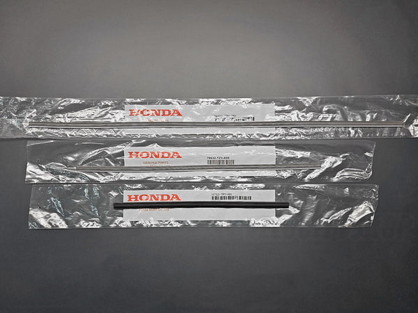 OEM Honda Front & Rear Wiper Rubber Insert Set — 2017–2022 Honda CR-V