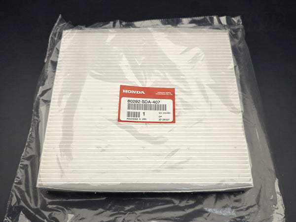 OEM Honda Acura Cabin Air Filter 80292-SDA-407 - 15-20 TLX, 07-20 MDX, 18-22 Accord
