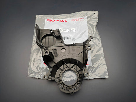 OEM Honda Civic 1.7L lower timing belt cover 11811-PLC-000 backside view