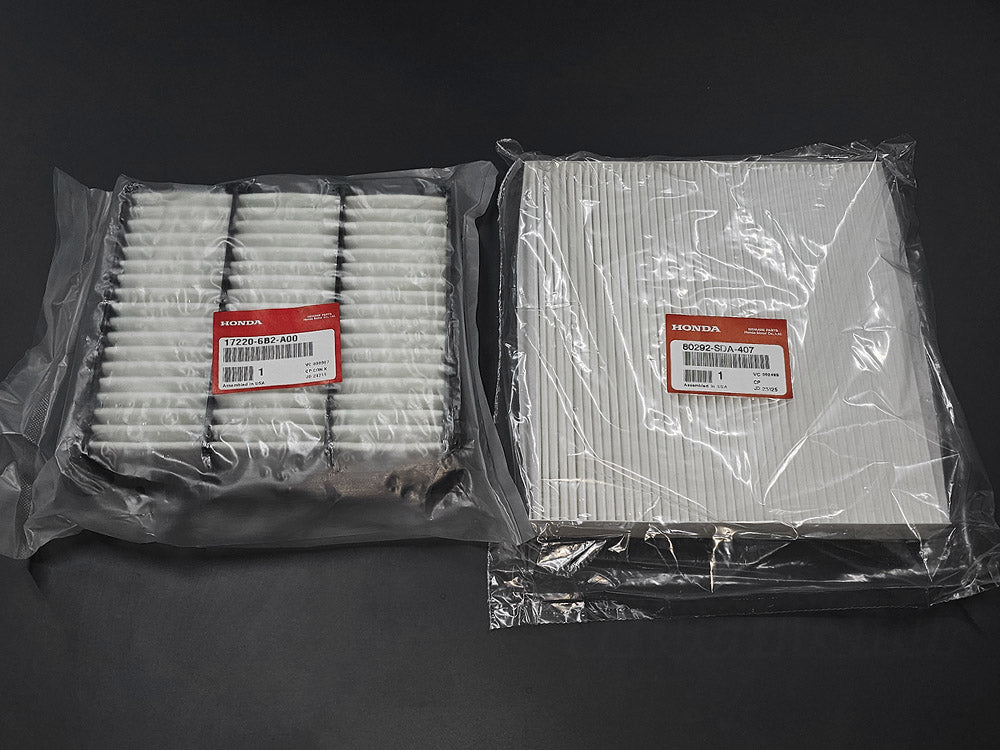 Honda Accord 2.0T OEM Air Filter and Cabin Filter Bundle