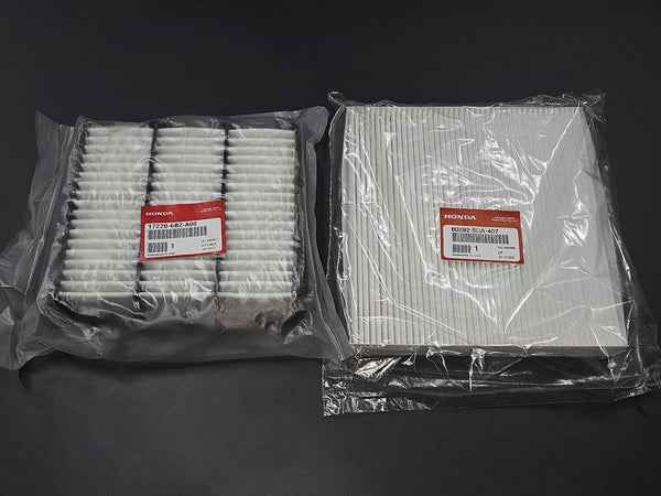 OEM Honda Drop in Air Filter and Cabin Filter for 2018-2022 Accord 2.0T