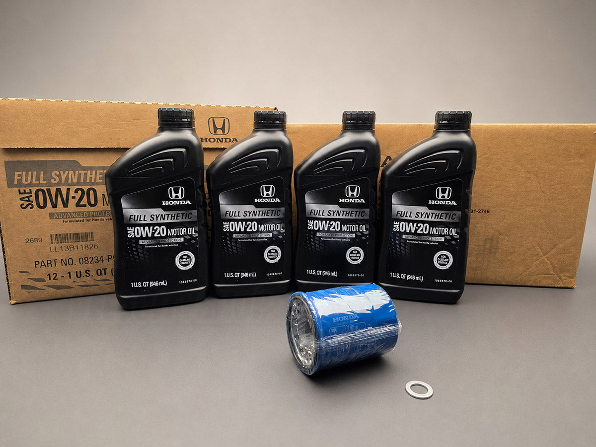 OEM Honda 0W-20 GF-7 Oil Change Kit | Civic, CR-V, Accord