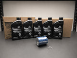 Genuine OEM Honda 0W-20 GF-7 oil change kit with 5 quarts filter and washer